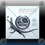 1oz JUŽNA AFRIKA 25 Rand 2019 (Natura 2019 - Archosauria) BU
